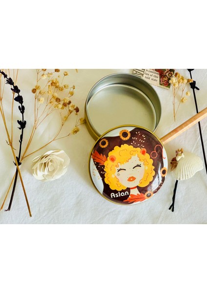 Aslan Burcu 2 #desenli Metal Kutu#sabun Kutusu#anahtarlık Kutusu#mum Kutusu#küçük Takı Kutusu fiyatları