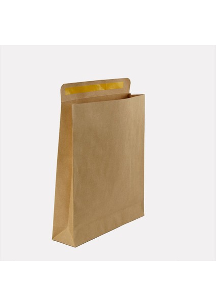 30 Adet Mega Boy Dik Duran Yapışkanlı Kapaklı Körüklü Kraft Hediye Paketi 31X44X12 fırsatları