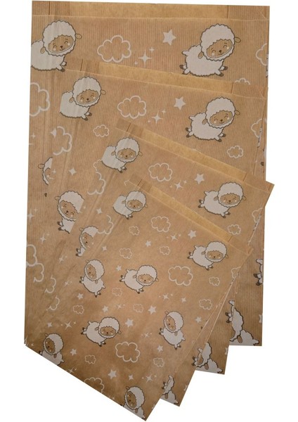 100 Adet 12X20 Kurban Temalı Hazır Hediye Paketi Küçük Boy Paketleme Kağıdı fırsatları