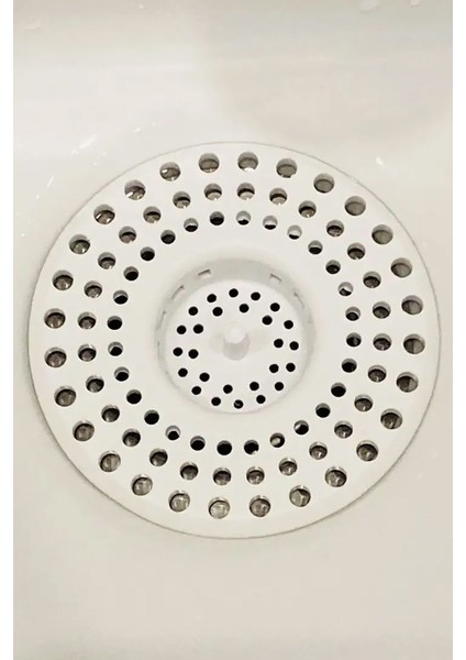 6'lı Beyaz Süzgeç Seti, Mutfak ve Banyo Için Pratik ve Şık Tasarım