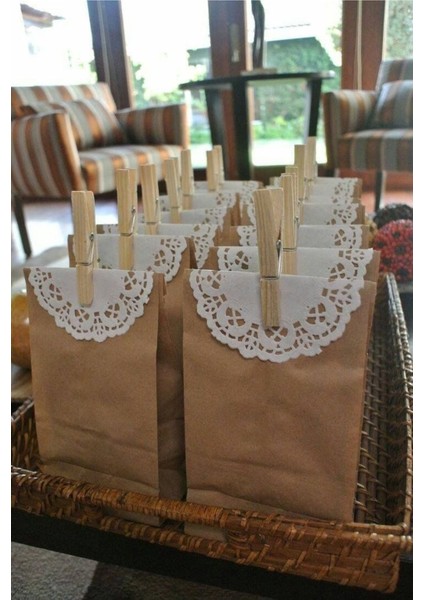 3 Lü Set Hediye Paketi Seti 25 Er Adet ( Süs Mandalı, Dantel Kese Kağıdı 13X27) fırsatları