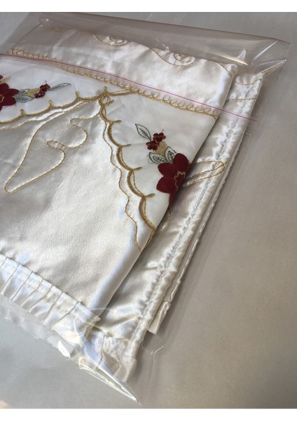 1 kg 40X60(55 5) Bantlı Şeffaf Jelatin Poşet Parlak Çeyiz Poşeti Ambalaj Paketi (60-70 Adet)