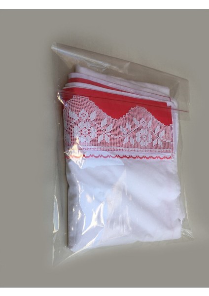 28X35, 30X55, 40X60 Karışık Çeyiz Poşeti Bantlı Şeffaf Jelatin Poşet Ambalaj Paketi (75 Adet)