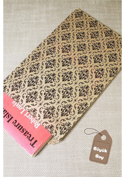 20 Adet 30X40 Damask Desenli Hazır Hediye Paketleme Poşeti Büyük Boy modelleri