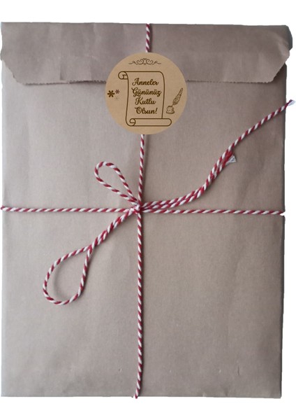 Anneler Günü Paketleme Etiketi (20ADET) Yuvarlak Yapışkanlı Çıkartma Etiket 4cm indirimleri