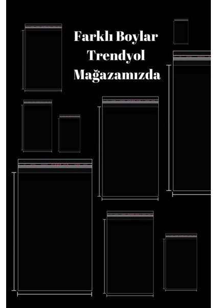 50 Adet 28X35(30 5) Bantlı Şeffaf Jelatin Poşet Parlak Poşet Çeyiz Poşeti Paketi