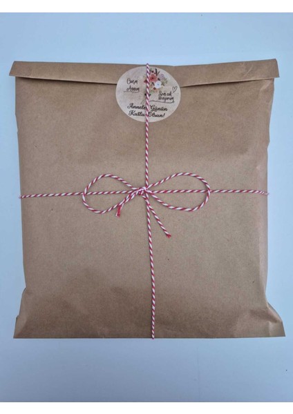 1 Adet 32X40 Büyük Boy Anneler Günü Hazır Hediye Paketi Seti (Hediye Paketi Ip Etiket-8cm) fırsatları
