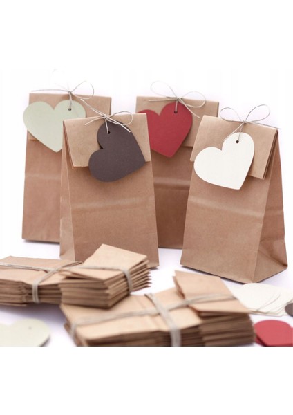 50 Adet Kare Dipli (Dik Duran) Kalın Kraft Hediye Kağıdı Kese Kağıdı Ebat 13X24 fiyatları