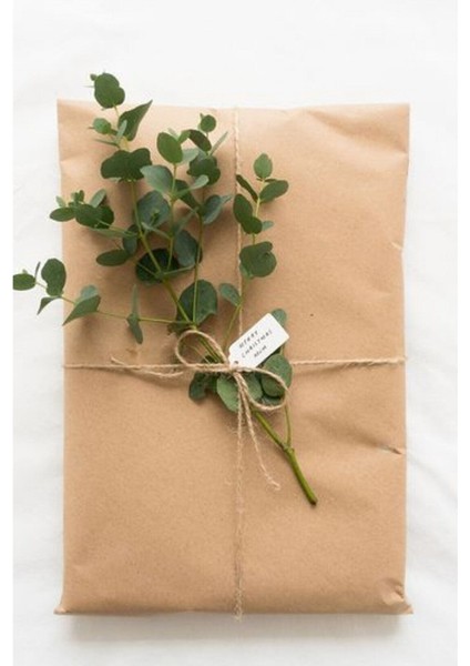 15 Metre Pakeleme Ipi Naturel Ip Jut Ip Hasır Kendir Ipi Hediye Süsleme Ipi Paketleme Ipi