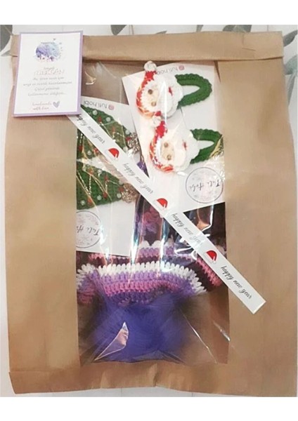 20 Adet 25X42 Büyük Boy Pencereli Hediye Ambalaj Kağıdı Kraft Kese Kağıdı fırsatları