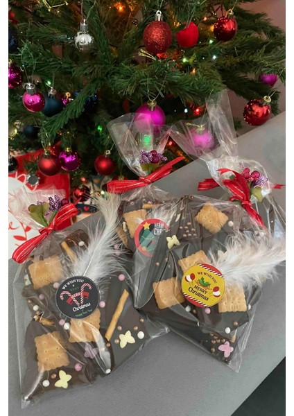 100 Adet 13X28 Düz (Bantsız) Şeffaf Jelatin Parlak Kurabiye Aksesuar Poşeti Ambalaj Paketi