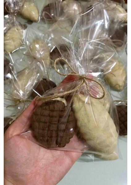 100 Adet 13X28 Düz (Bantsız) Şeffaf Jelatin Parlak Kurabiye Aksesuar Poşeti Ambalaj Paketi modelleri