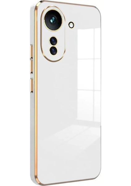 Xiaomi Redmi 13C Kılıf Volet Silikon - Beyaz Dsdrn