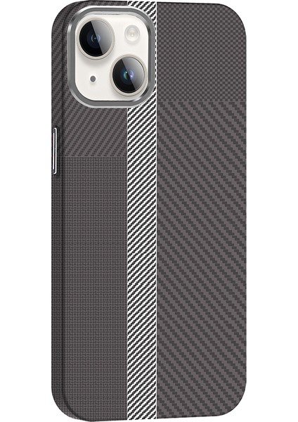 iPhone 14 Pro Max Kılıf M-Safe Özellikli ve Karbon Tasarımlı Şık Armalux Premium Sert Kapak