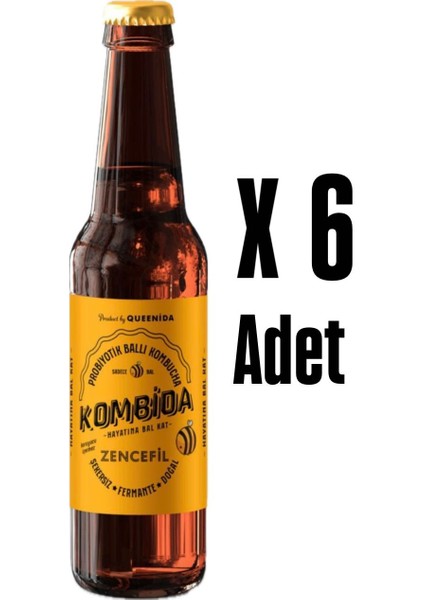 Kombida Zencefil Kombucha