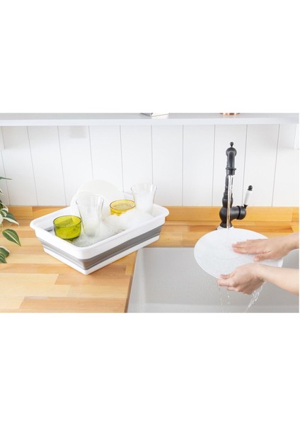 Katlanabilir Dikdörtgen Badya Seti, 2'li, Pratik ve Şık Tasarım modelleri