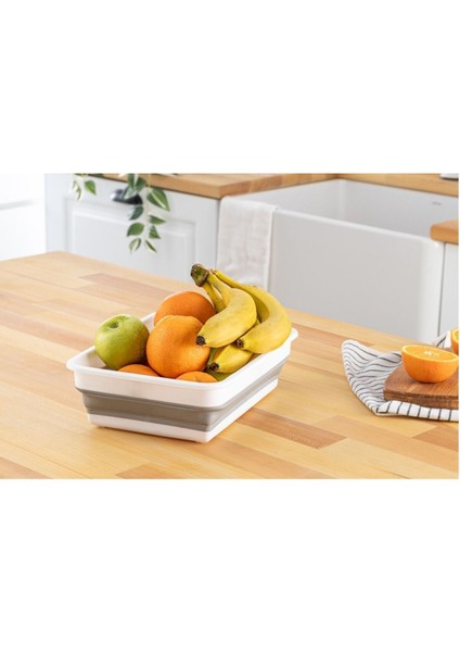 Katlanabilir Dikdörtgen Badya Seti, 2'li, Pratik ve Şık Tasarım indirimleri