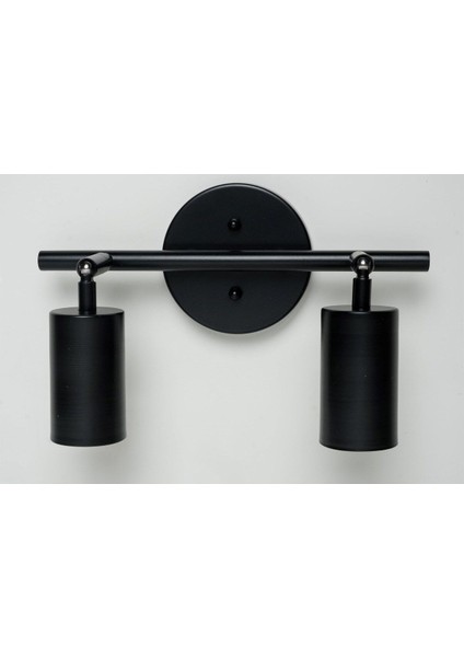 2'li Spot Güçlü Aplik Siyah Beyaz, Eşit ve Şık Tasarım indirimleri