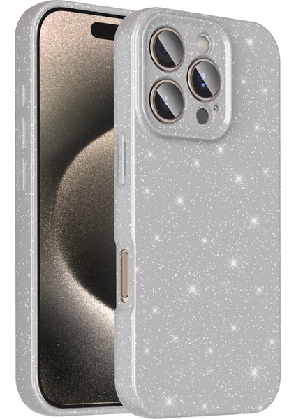 iPhone 16 Pro Kılıf Kamera Korumalı ve Sim Detaylı Aric Premium Esnek Silikon Kapak