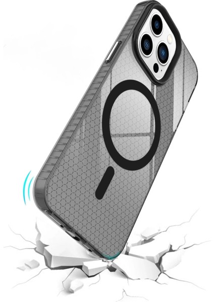 Newface iPhone 13 Pro Max Kılıf Beta Magneticsafe Silikon - Siyah fırsatları
