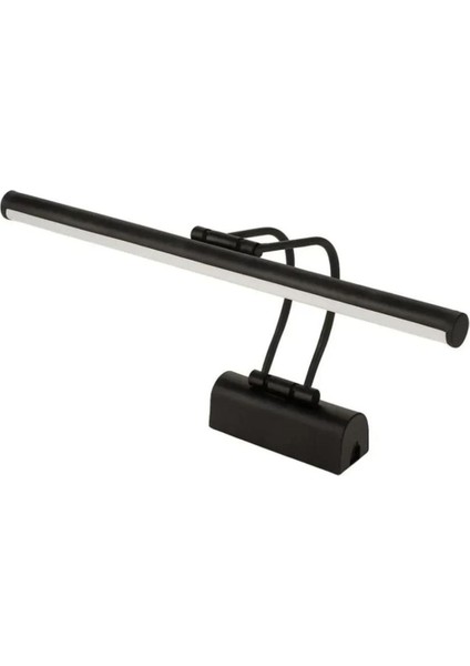 Siyah Kasa Günışığı Elektrikli Ayna Üstü Flüt Aplik Tablo Aydınlatma