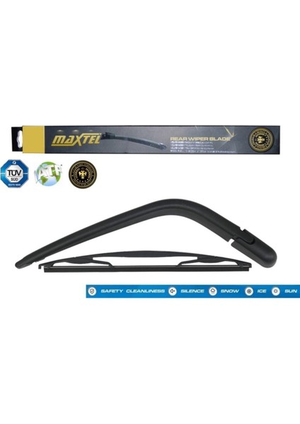 Arka Silecek Süpürgesi Kollu 12'' 305 Mm, 1999-2005 Araçlar Için, Universaldir