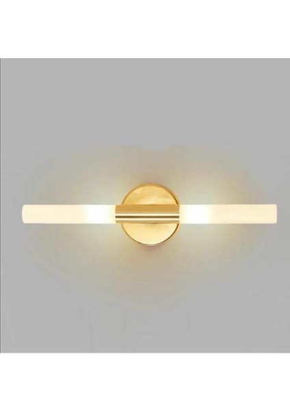Altın Tonlu 3000K Sarı Duvar Aplike, Pil Dahil, Şık ve Modern Dekorasyon Için Ideal fiyatları