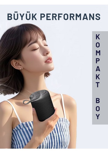 Rgb Bluetooth V5.3 Hoparlör Örgülü Tasarım Taşınabilir Stereo Ses Si Tf/Usb Girişli indirimleri