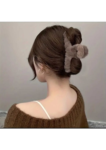 1 Adet Peluş Mandal Toka Çocuk Tokası Kız Çocuk Toka Okul Tokası Tüylü Mandal Toka fiyatları