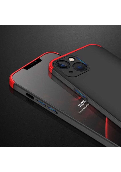iPhone 11 Pro Max Kılıf 3 Parçalı Tam Koruma Şık Trivex Premium Sert Kapak