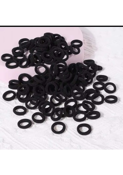 100 Adet Çantalı Lastik Toka Küçük Lastik Toka Küçük Toka Minik Toka Çocuk Tokası Bebek Tokası modelleri