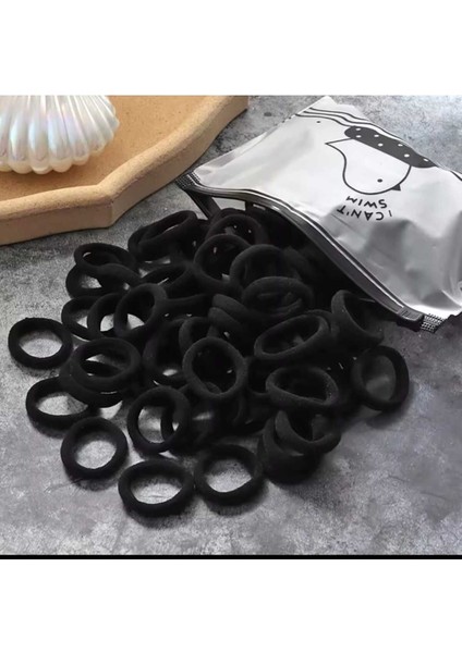 100 Adet Çantalı Lastik Toka Küçük Lastik Toka Küçük Toka Minik Toka Çocuk Tokası Bebek Tokası fırsatları