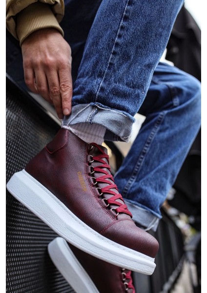 MD258 Cbt Roma Erkek Bot Bordo