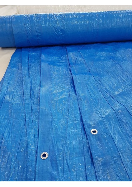 Mavi 2x8 M Polietilen Branda, Su Geçirmez Balkon ve Çit Gölgelik Koruma fiyatları