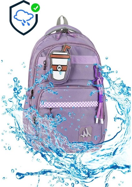 Unisex Lise Sırt Çantası Ortaokul Sırt Çantası 45*32 cm Anahtarlık Cüzdan Hediyeli fırsatları