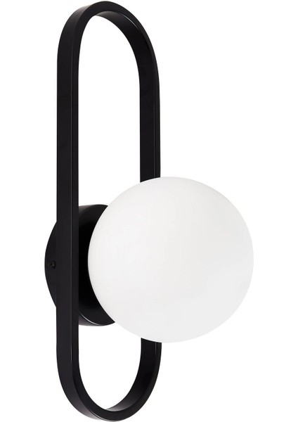 Şık Siyah Tek Camlı Modern Duvar Aplikası modelleri