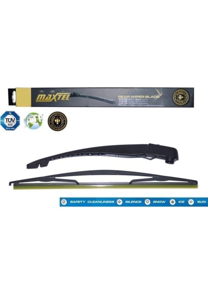 2010 Sonrası Opel Meriva B Arka Silecek Seti (Kol + Süpürge)