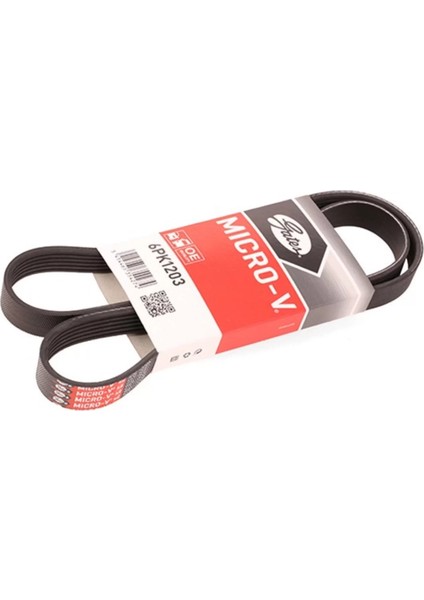 V Kayışı - 6PK1203 Wisco - Volkswagen Citroen Pejo Reno 1.5 1.6 D Uyumlu