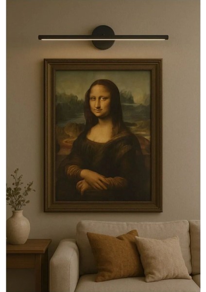 Şık Siyah LED Flüt Aplik Günışığı ile Banyonuzda Dekoratif Aydınlatma