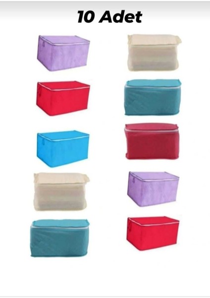 Büyük Boy Çok Amaçlı Yatak Altı Düzenleyici Hurç, Şeffaf, Pratik ve Kullanışlı