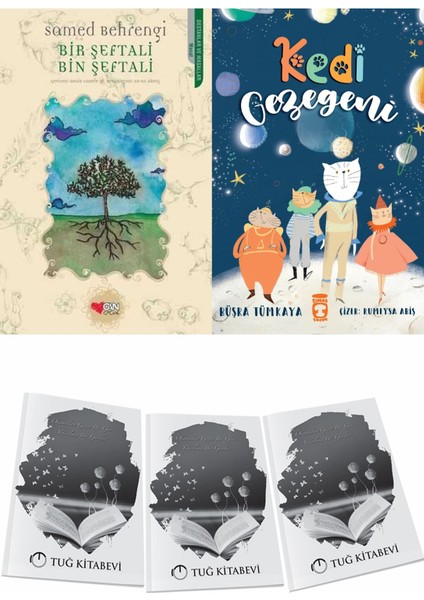 Bir Şeftali Bin Şeftali ve Kedi Gezegeni + Hediyeli