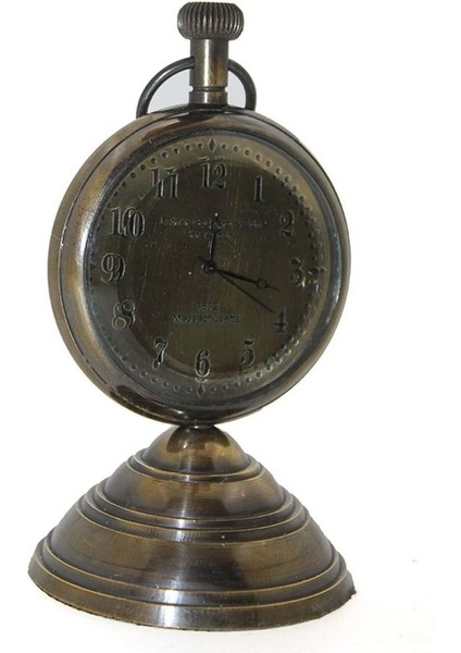 Masa Üstü Pirinç Saat Model 1