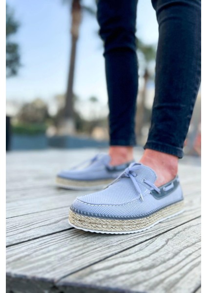 MD311 Espadril Erkek Ayakkabı Antrasıt