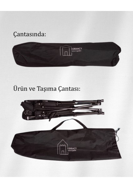 3 Kademe Yatabilen Sırtlı, Katlanabilir, Sünger Takviyeli 150 kg Kapasiteli Lüks Kamp Sandalyesi