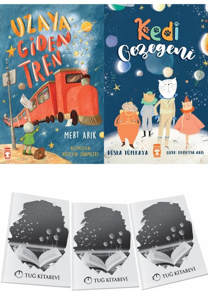 Uzaya Giden Tren ve Kedi Gezegeni + Hediyeli