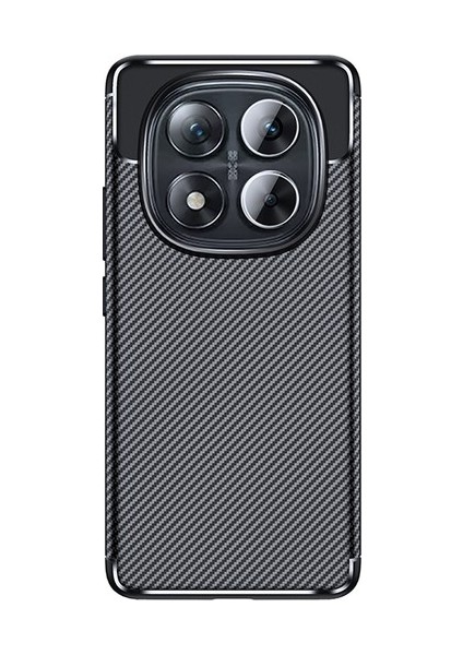 Redmi Note 14 Pro 5g Kılıf Karbon Desenli Şık Negro Premium Silikon Kapak