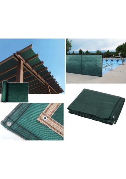 1,5x8 M Gölgelik File Kumaş, Bahçe ve Çit Koruma, Gölgelik Örtü, Hafif ve Dayanıklı