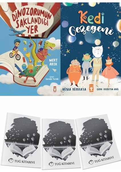 Dinozorumun Saklandığı Yer ve Kedi Gezegeni + Hediyeli