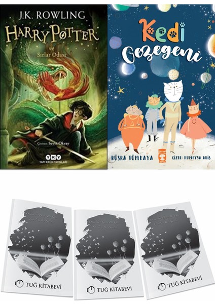 Harry Potter ve Sırlar Odası ve Kedi Gezegeni + Hediyeli