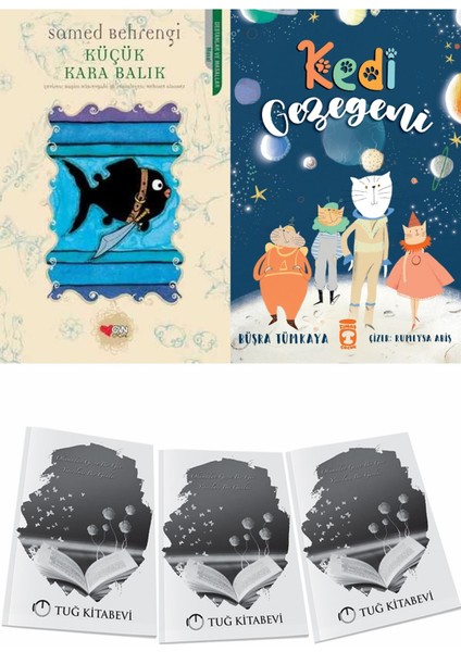 Küçük Kara Balık ve Kedi Gezegeni + Hediyeli